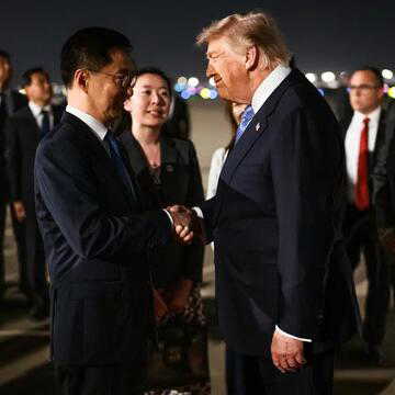 Donald Trump in China LIVE: Xi Jinping rolls out ceremonial welcome for US President in Beijing