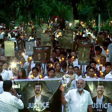 ‘I want justice for my son': Hundreds join Pune candlelight march as Ketan Agrawal's family seeks death penalty