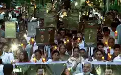 ‘I want justice for my son': Hundreds join Pune candlelight march as Ketan Agrawal's family seeks death penalty