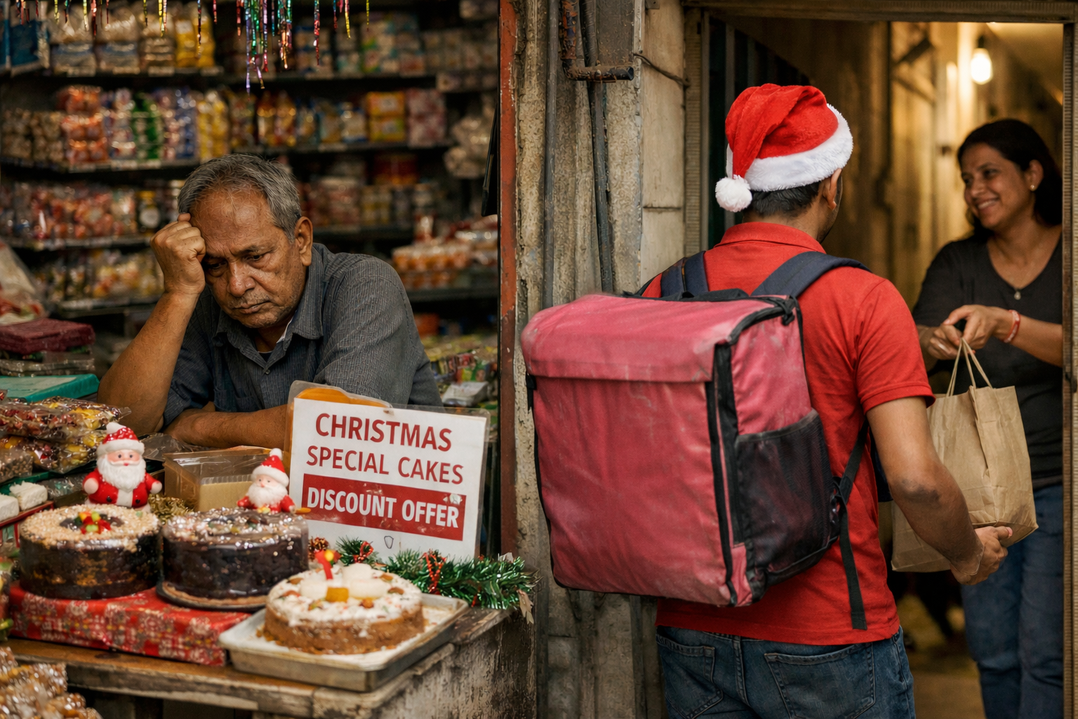 Christmas in a click-first world: How delivery apps are reshaping traditional businesses