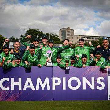 Ireland script history with thrilling one-run win to sweep India 2-0