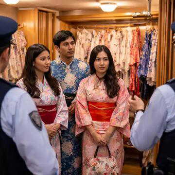 'We were five people and 37 minutes late': Kimono rental delay turns dramatic for Indian family in Japan
