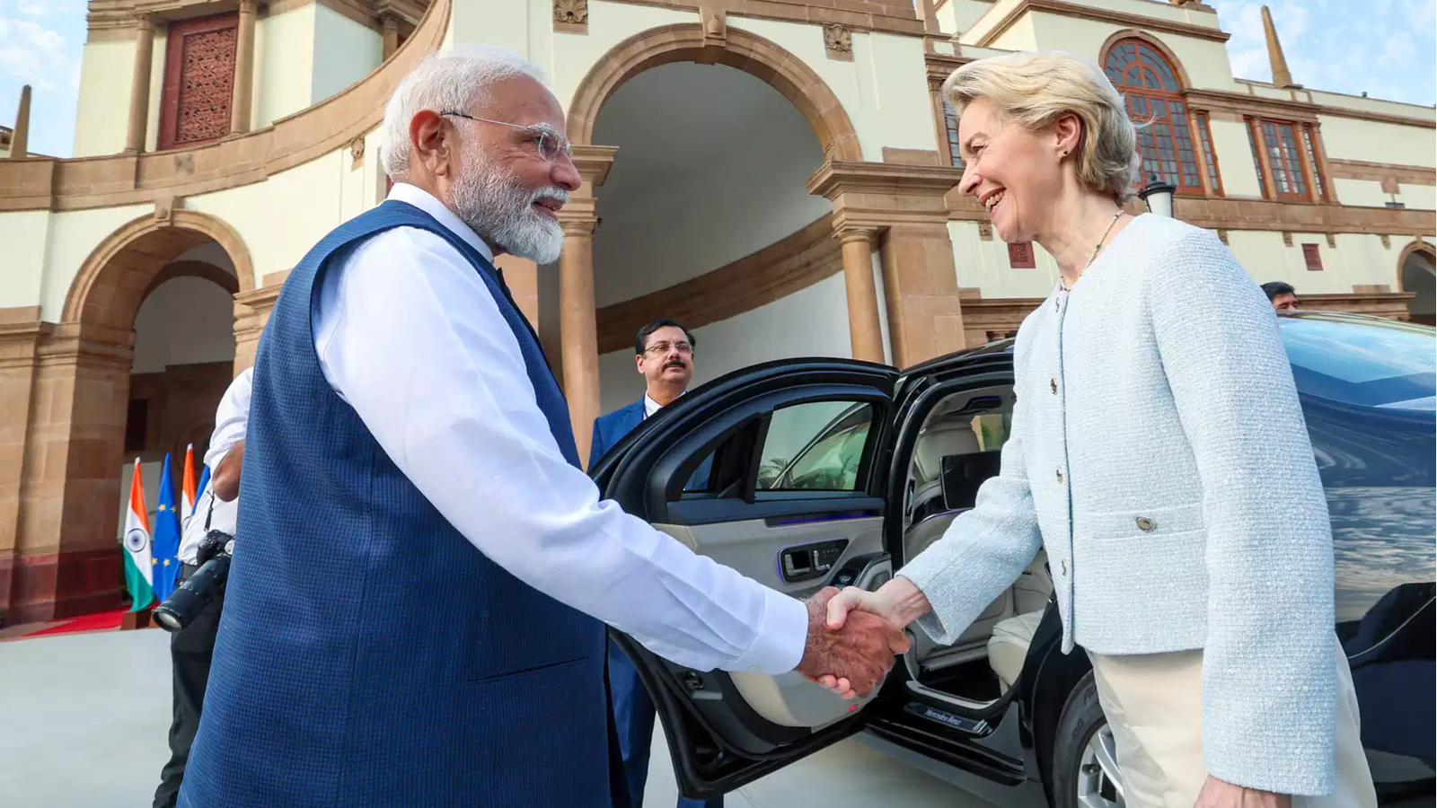 EU and India near ‘mother of all deals’ that will account for a quarter of global GDP, says EU leader