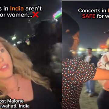 'This isn’t normal crowd pushing' Foreign traveller alleges harassment at Post Malone Guwahati concert: WATCH