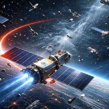 Space traffic jam? Over 1.5 lakh collision alerts for Indian satellites in 2025