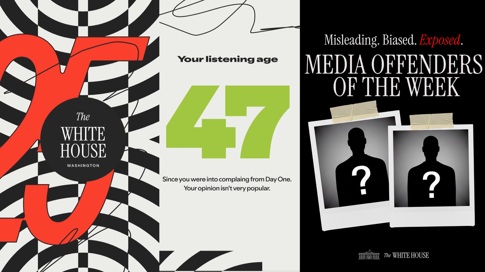 White House drops a Spotify-style ‘Wrapped’, mocks several media outlets: ‘Top media offenders of the week’