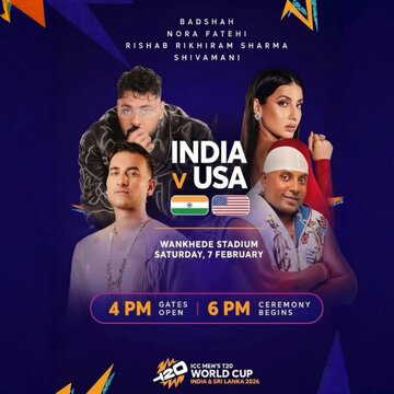Music meets cricket at the grand stage: Badshah and Nora Fatehi to light up Mumbai as ICC Men’s T20 World Cup 2026 begins
