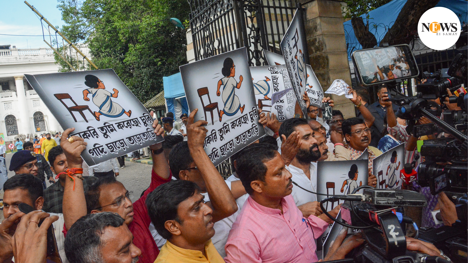 5 BJP MLAs suspended, 2 ill: Bengal Assembly turns battlefield as Mamata, BJP MLAs trade ‘thief’ chants