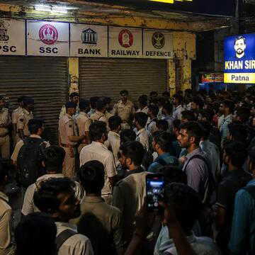 CCTV captures attack on Khan Sir’s coaching institute in Patna