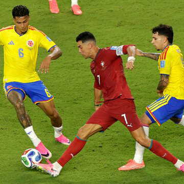 Colombia top Group K after goalless draw with Portugal, set up Ghana clash
