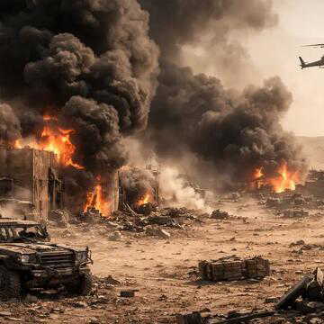 'Heinous crime': Air strikes kill seven in Iraq, tensions escalate sharply