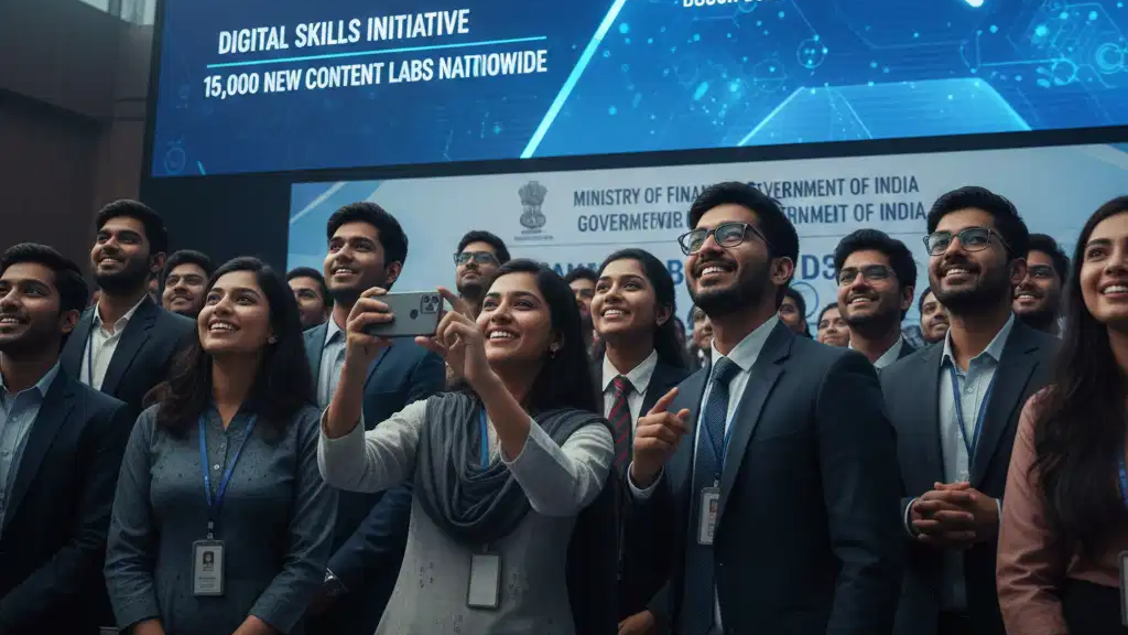 'Content Creator Labs': Nirmala Sitharaman's new surprise for students during Union Budget speech