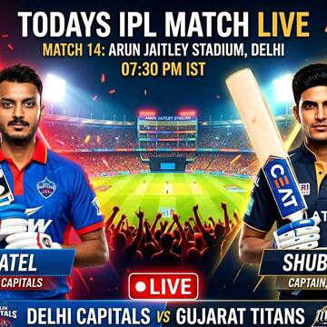 IPL 2026 : Gujarat Titans post 210/4 as Gill, Buttler and Sundar power dominant batting show, catch all live updates here
