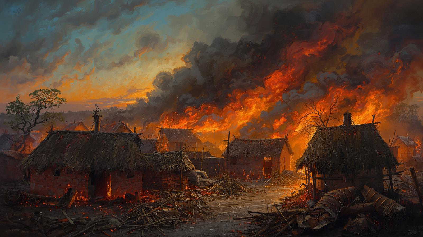 Village burning sparks warning from Kuki-Zo groups to ZUF faction