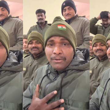 Soldier strikes a chord online with his emotional rendition of 'Sandese Aate Hain'
