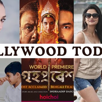 Tollywood today: Grihapravesh releases on Hoichoi, Nusrat’s festive glam and more