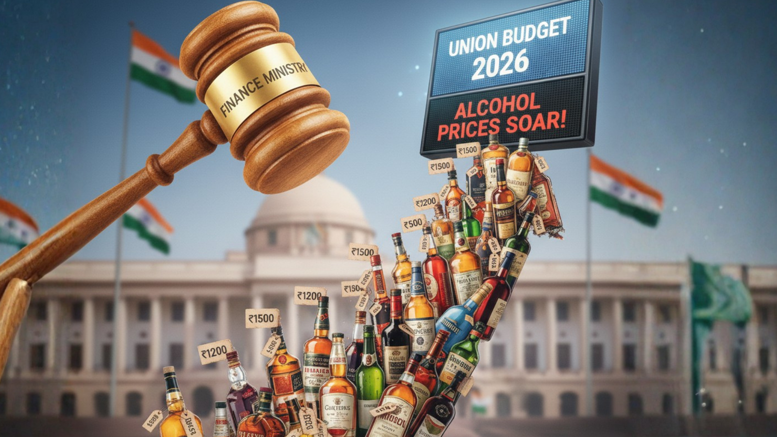 Is alcohol turning pricier? Here’s what FM Nirmala Sitharaman signals during her ninth consecutive Union Budget 2026