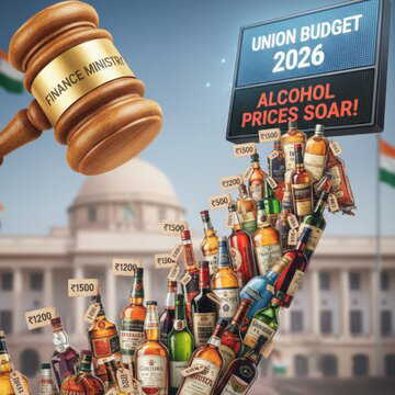 Is alcohol turning pricier? Here’s what FM Nirmala Sitharaman signals during her ninth consecutive Union Budget 2026
