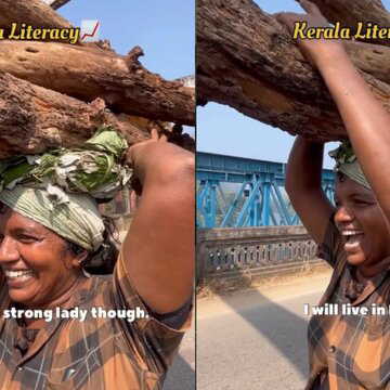 'If you work every day, you will get strong’: Kerala woman’s humble reply on strength strikes a chord online