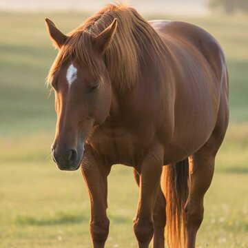 Why do horses sleep while standing up? Explained