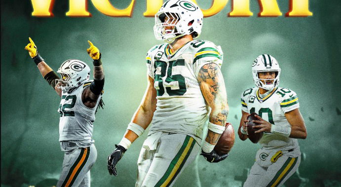 Jordan Love’s postgame exchange with Aaron Rodgers steals spotlight after Packers’ win