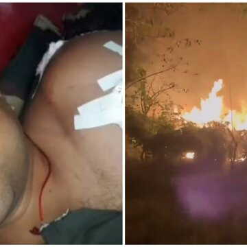 BSF jawan shot in North Tripura, Hindu village set ablaze in Bangladesh