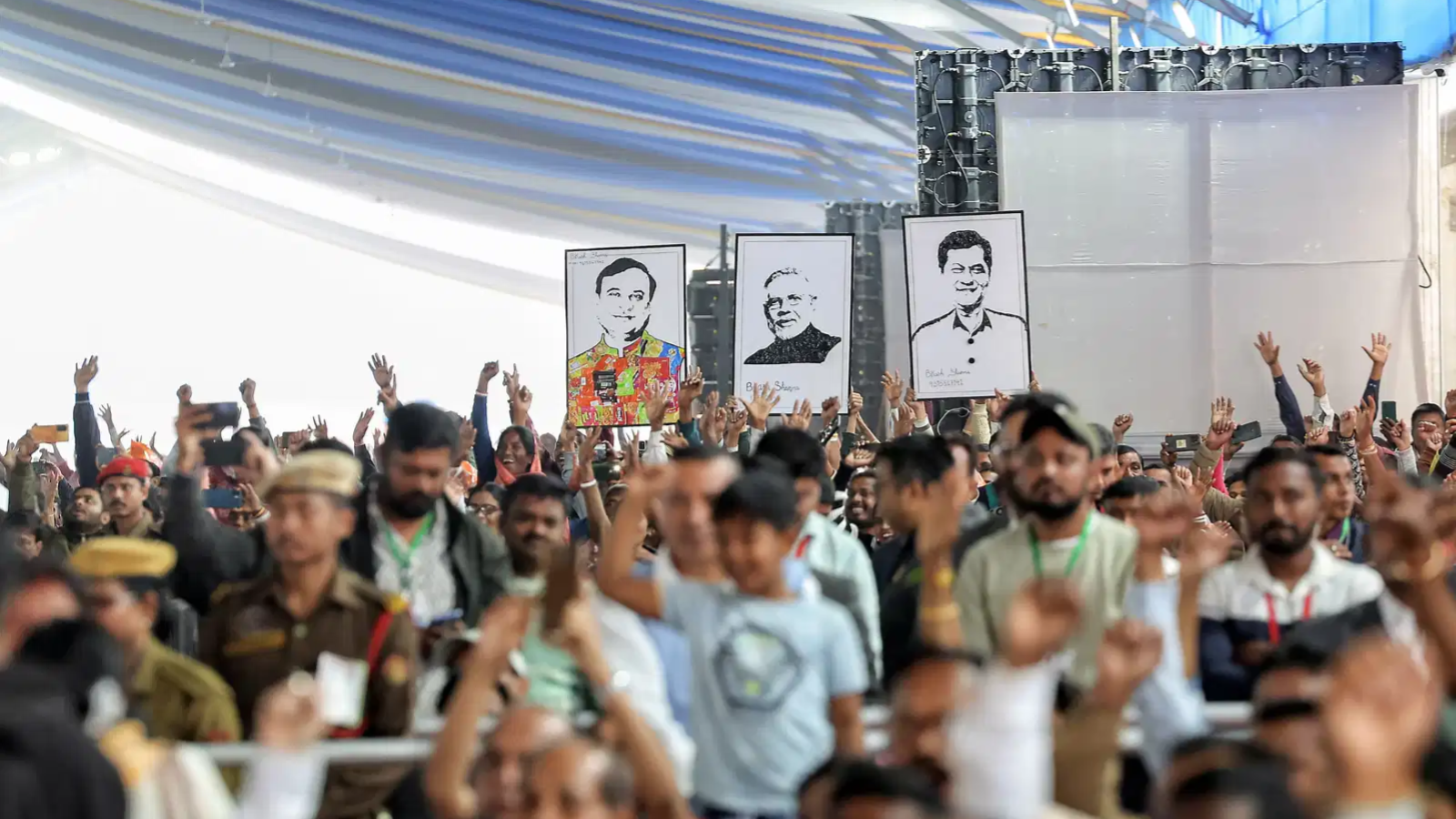 ‘Sebaashray’ theme song plays during live streaming of PM Modi’s Singur rally, sparks online buzz