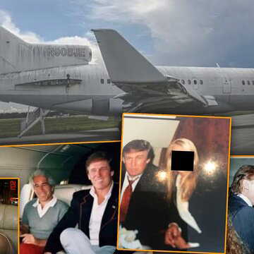 Donald Trump boarded Jeffrey Epstein's private jet with a 20-year-old woman! Sensational information comes to light