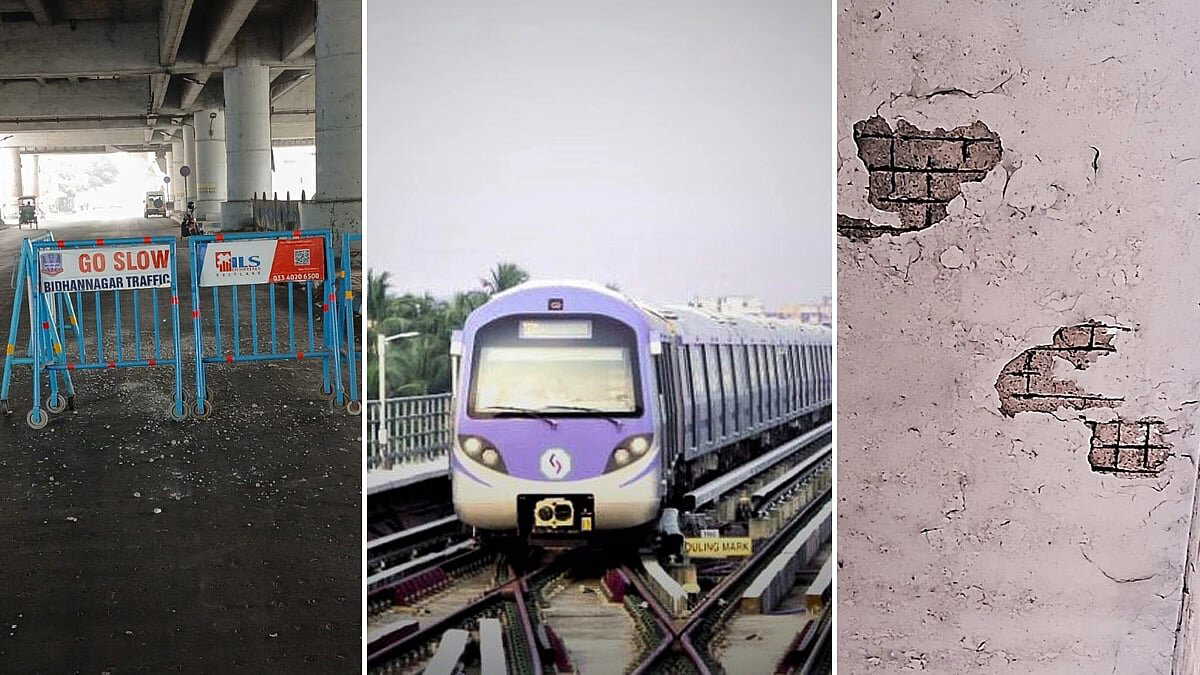Ceiling collapse on Kolkata Metro’s Green Line sparks fresh safety worries, no injuries reported