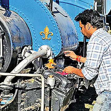 Darjeeling toy train's nostalgic steam engine returns to the hills