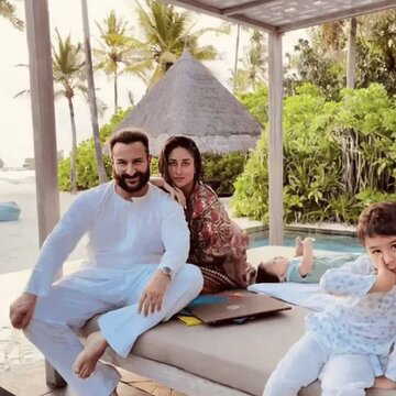 Watch | All eyes on Jeh as Kareena Kapoor and Saif Ali Khan cheer at school event