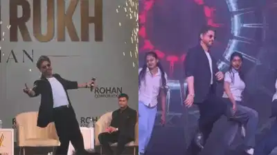 From DDLJ to Pathaan, SRK celebrates 34 years with fans in Mangalore | WATCH