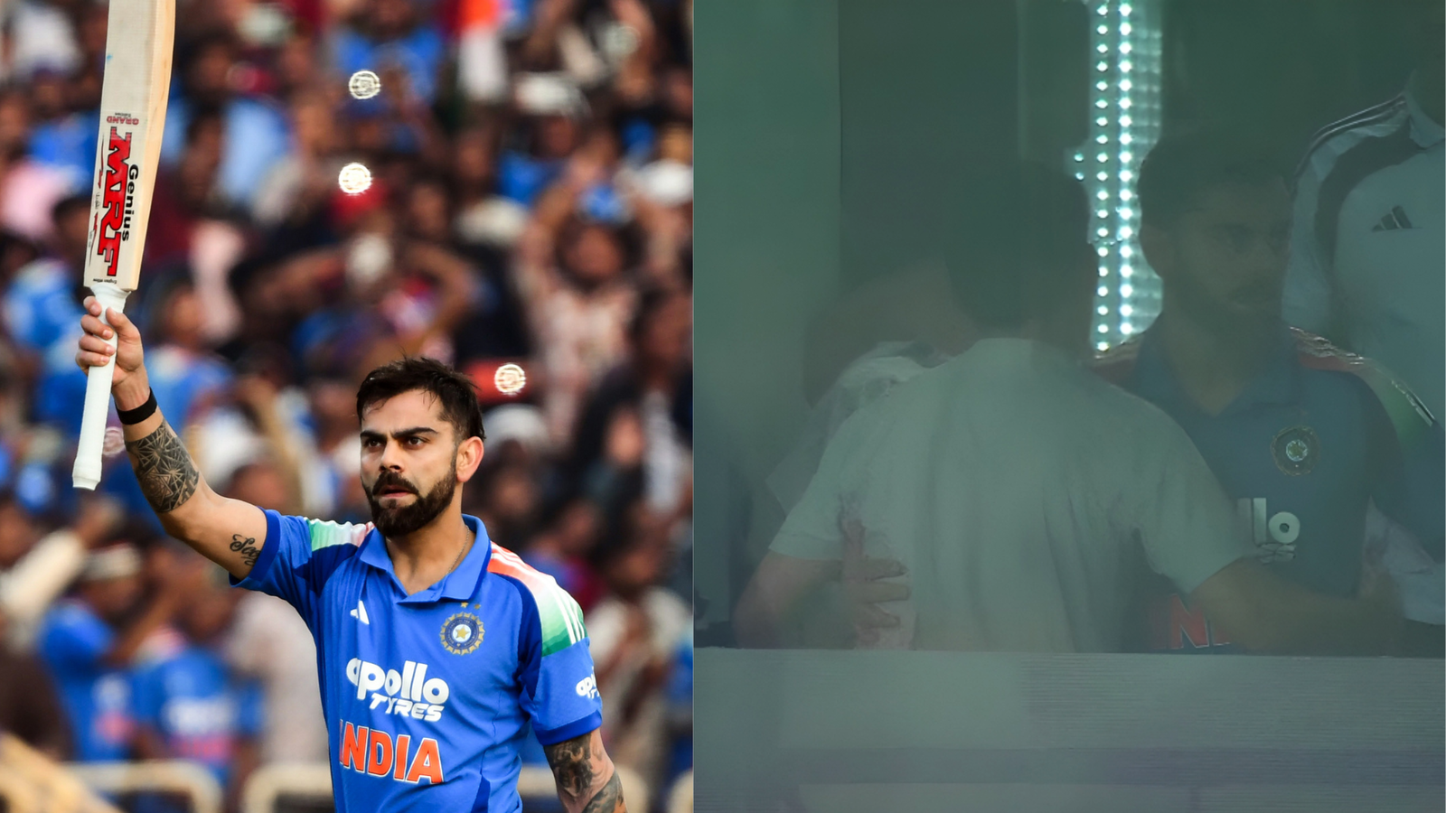 Gautam Gambhir shares heartfelt moment with Virat Kohli after record 135 in 1st ODI, social media swoons