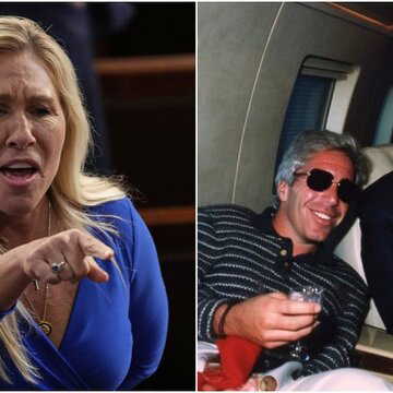 US President Donald Trump's name in the latest Epstein file sparks political storm, DOJ calls allegations baseless