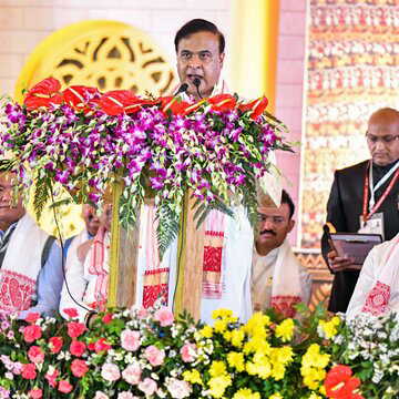 Himanta Biswa Sarma sworn in as Assam Chief Minister for second consecutive term after BJP’s big win