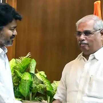 Vijay meets Tamil Nadu Governor again amid race to form government