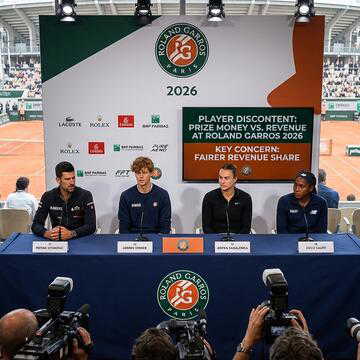 Top stars protest French Open 2026 prize money distribution