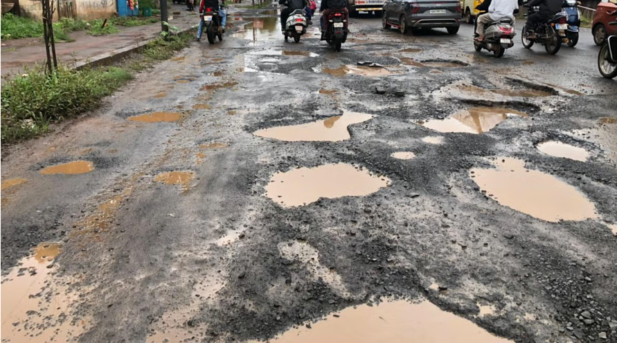 Road or death traps; delayed repair work causing panic amongst city dwellers