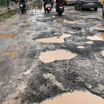 Road or death traps; delayed repair work causing panic amongst city dwellers