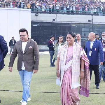 Messi's event disrupted in Delhi, 'AQI, AQI' slogans echoed from the gallery