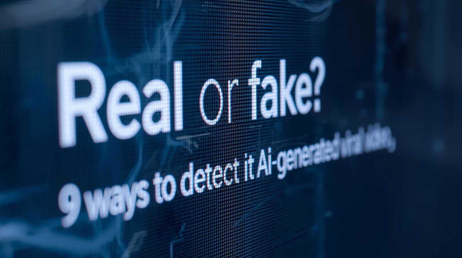 Real or fake? 9 ways to detect AI-generated viral video