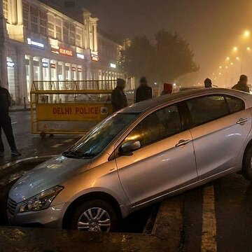 Software engineer dies after falling into open drain in Noida amid low visibility, sparks public outrage