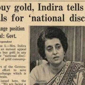 Did Indira Gandhi really ask Indians to stop buying gold? Viral claim sparks row