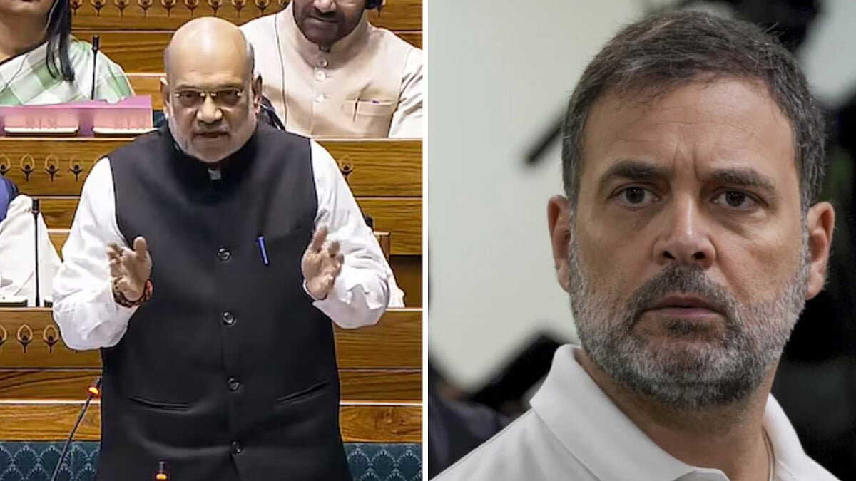'Hands were trembling, was using wrong language', Rahul Gandhi takes a dig at Amit Shah over his statement