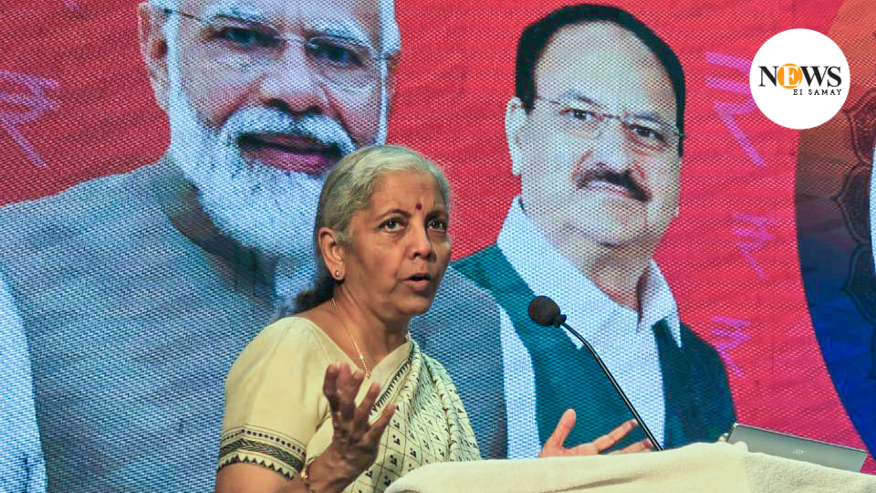 Nirmala Sitharaman slams Congress over 'Gabbar Singh Tax' mockery