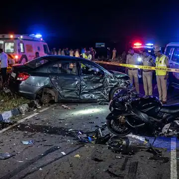 Telangana horror: Speeding Hayabusa crashes into car; 5, including 2 children, killed