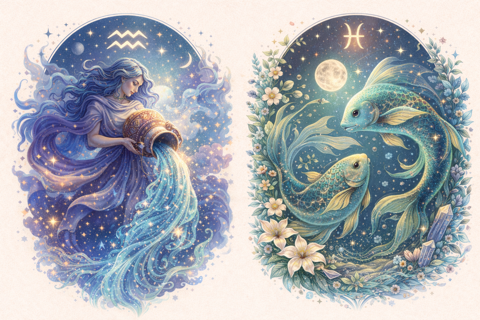 Aquarius & Pisces weekly horoscope: Vision meets intuition in love, career and personal growth