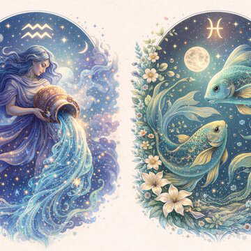 Aquarius & Pisces weekly horoscope: Vision meets intuition in love, career and personal growth