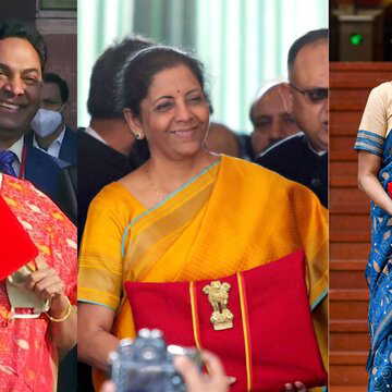 From Kanchipuram to Madhubani, take a closer look at Nirmala Sitharaman’s Budget Day sarees over the years
