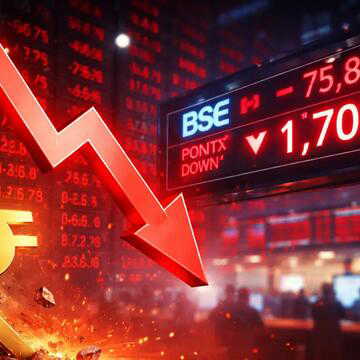 Sensex crashes 1,700 points, Rs 8 lakh crore wiped out in minutes — here's why Indian stock markets plunged today